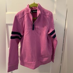 Girls Lands End Quarter Zip pullover